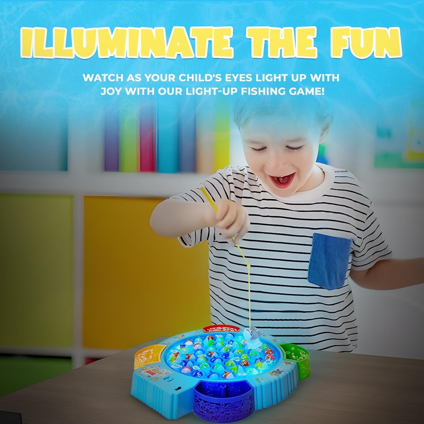 Magnetic Fishing Game for Toddlers