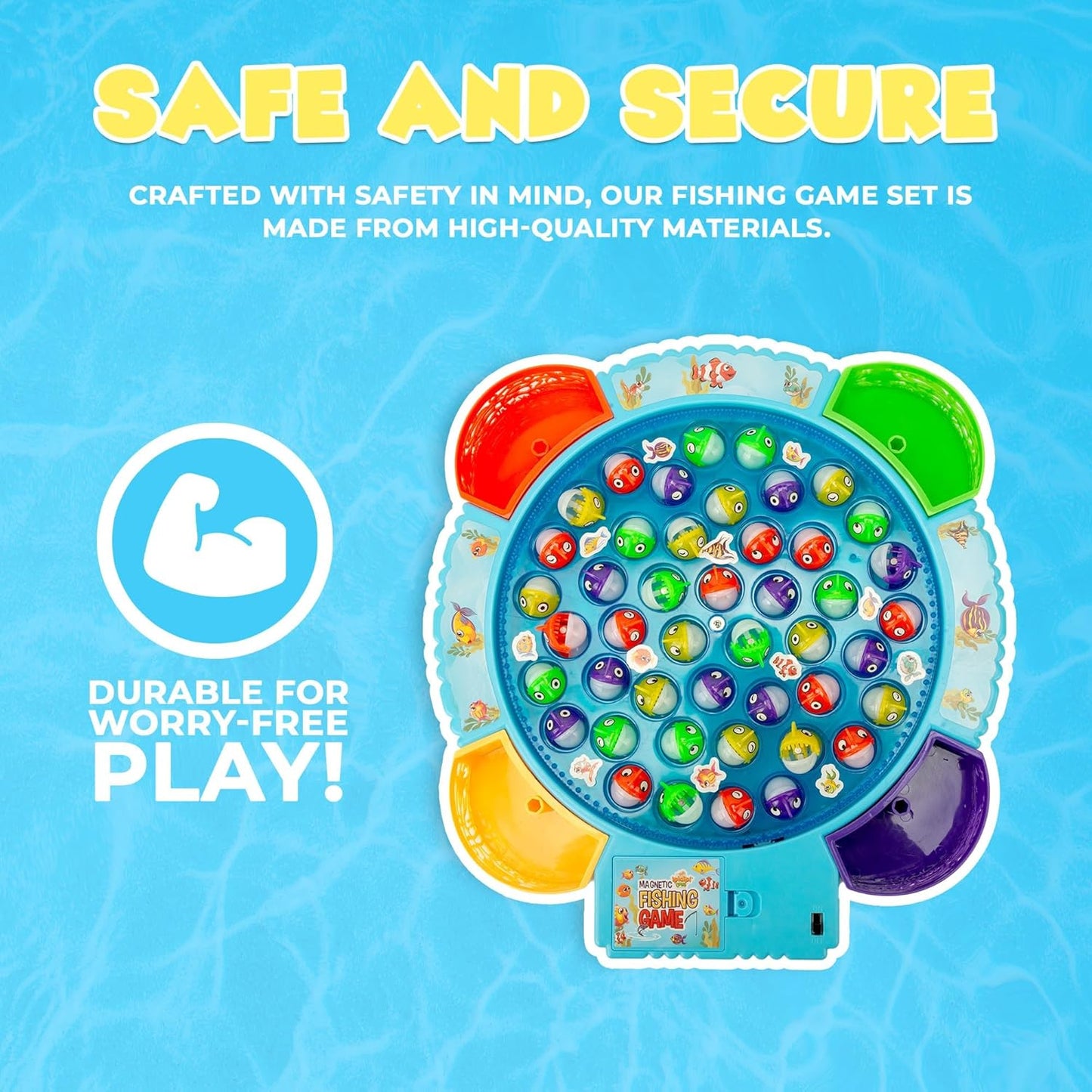 Magnetic Fishing Game for Toddlers