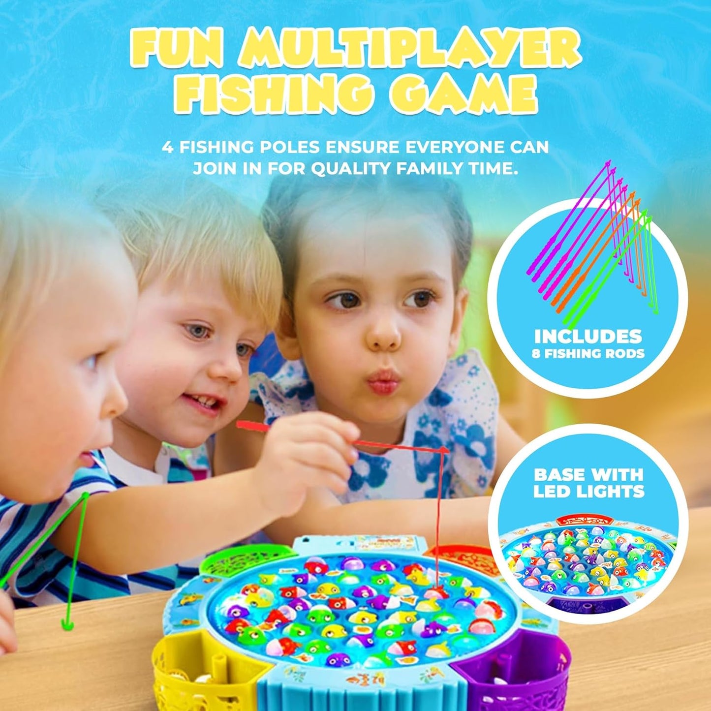 Magnetic Fishing Game for Toddlers