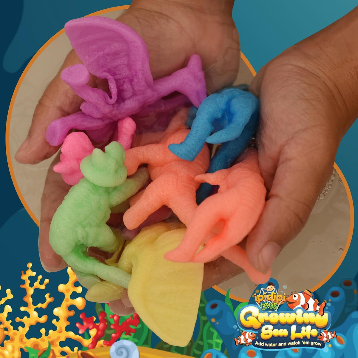 Water Growing Sea Creatures Animals - 32 Pack - view 5