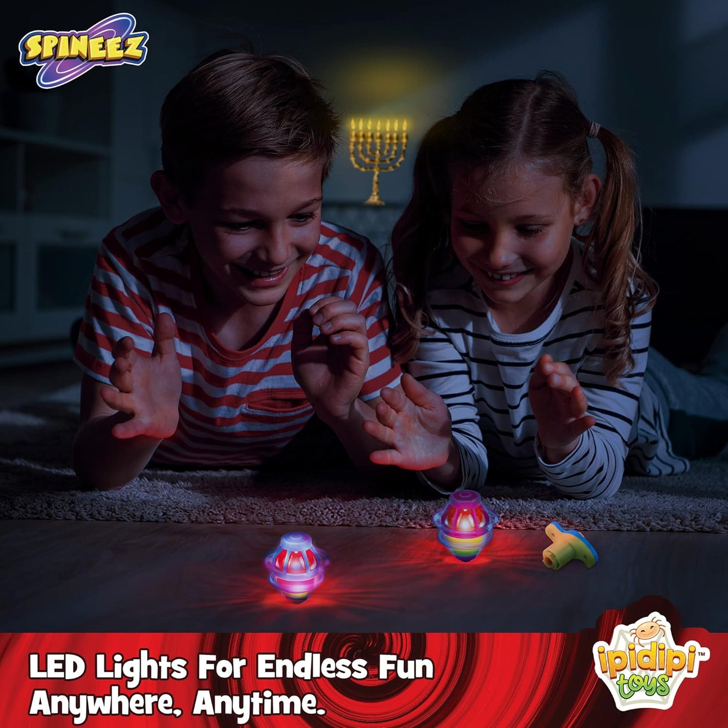 Light Up Spinning Tops