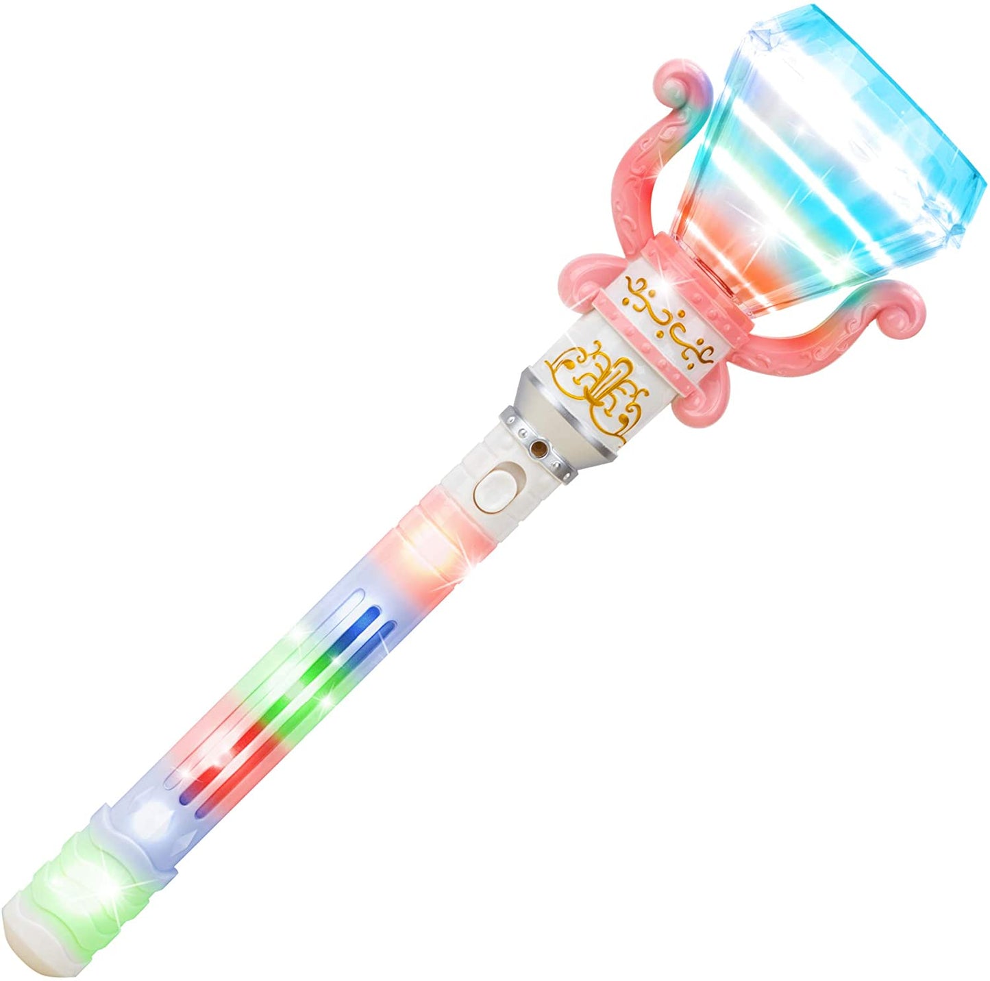 Light-Up Spinning Diamond Wand