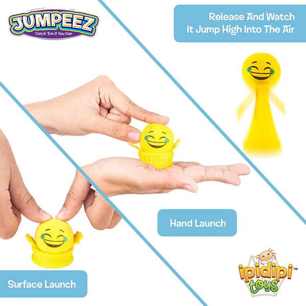 Jumping Smiley Popper Spring Launchers Toys