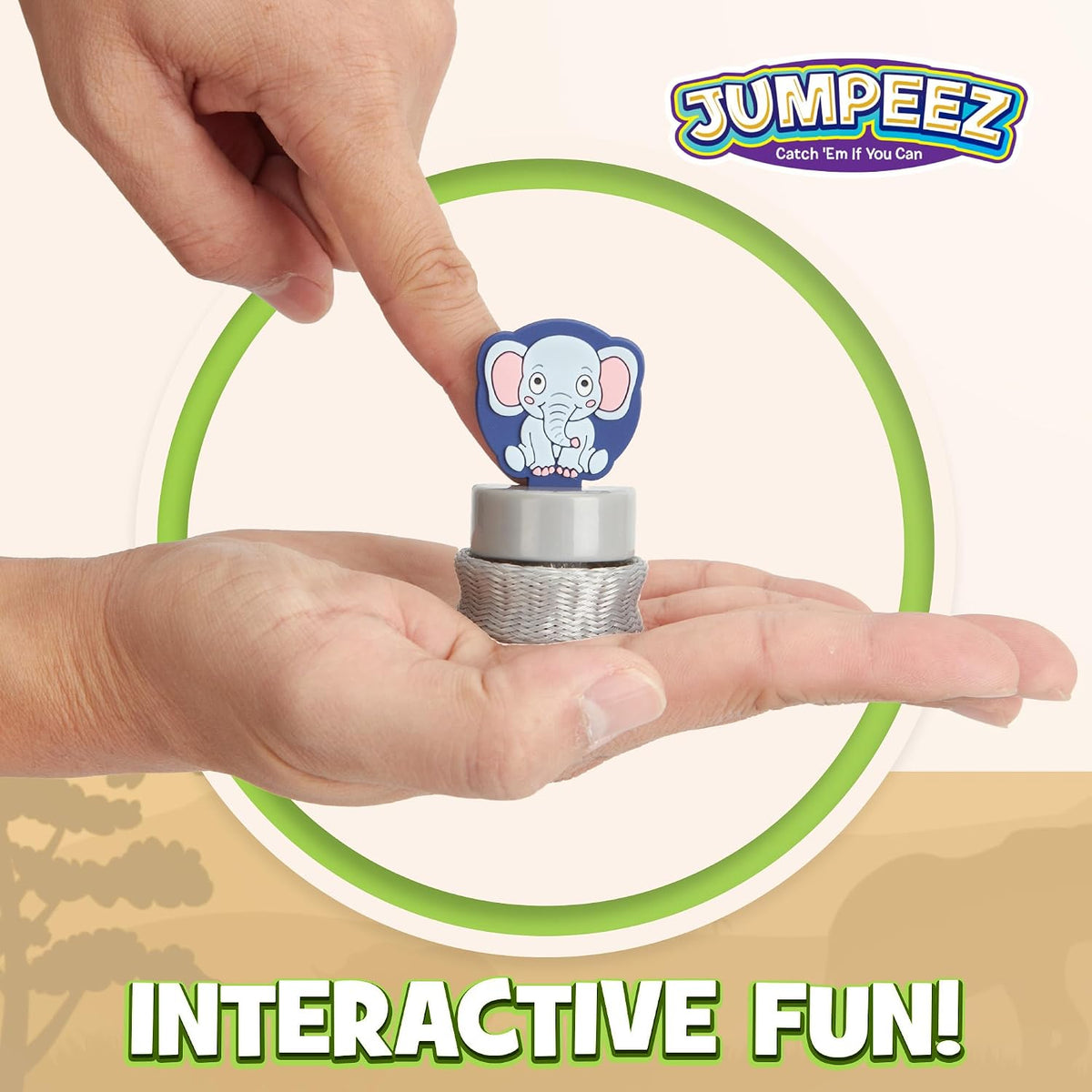 IPIDIPI TOYS Jumpeez Safari Rocket Poppers - 25-Pack Jungle Animal Bounce Toys - view 4