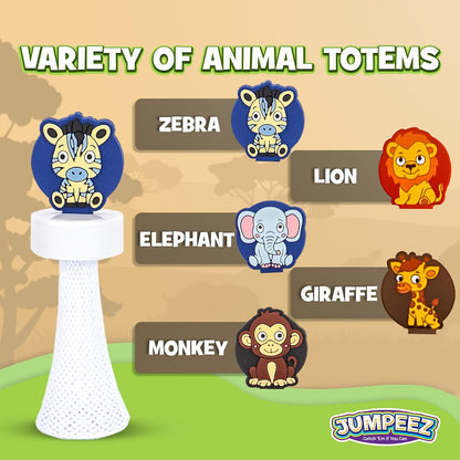 IPIDIPI TOYS Jumpeez Safari Rocket Poppers - 25-Pack Jungle Animal Bounce Toys - view 3