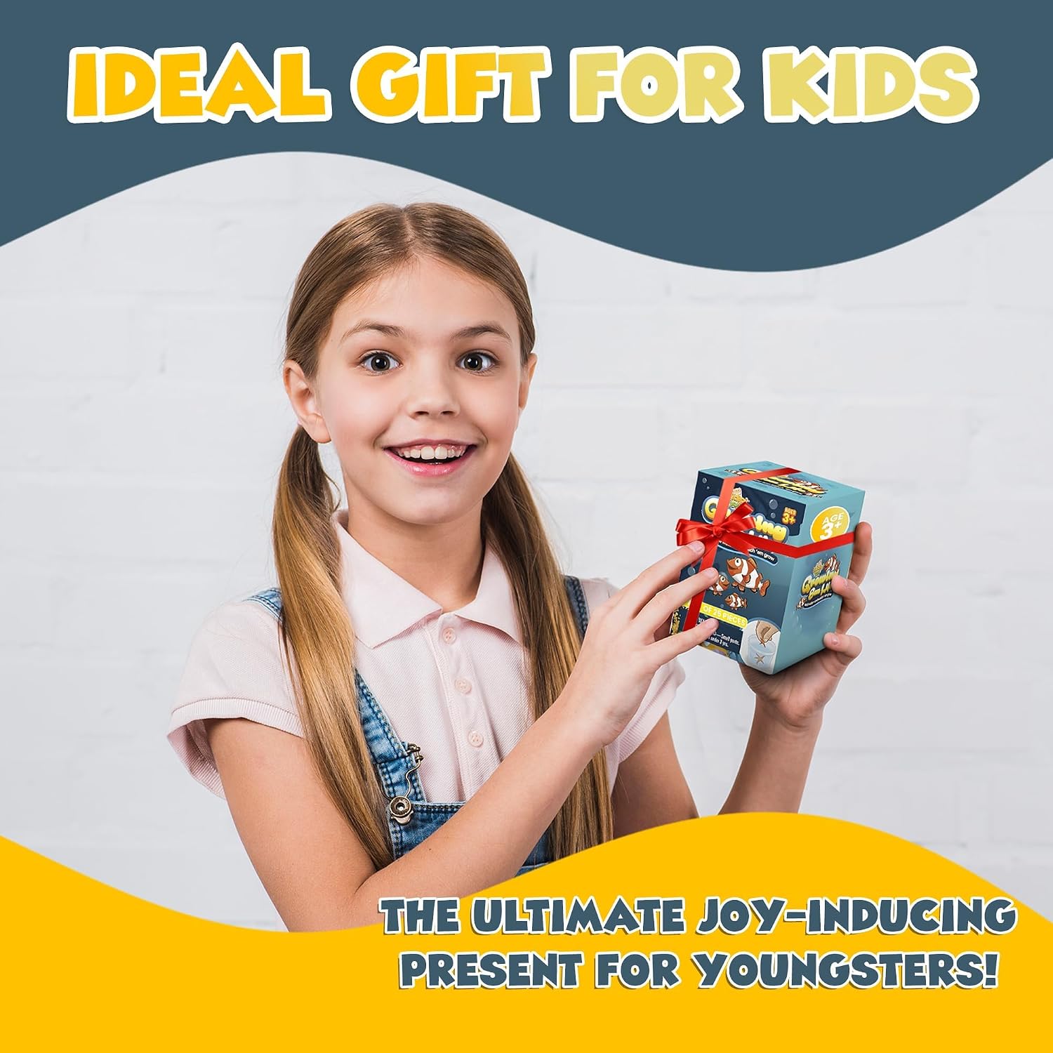 IPIDIPI TOYS Sea Creature Water Growing Toys for Kids - 52-Pack Ocean Party Favors - view 5