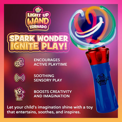 Light-Up Wand, Rotating LED Toy - view 3