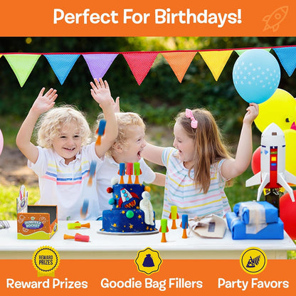 IPIDIPI TOYS Jumpeez Rocket Poppers - 24-Pack Jumping Rockets - view 4