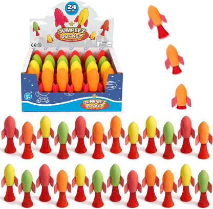 IPIDIPI TOYS Jumpeez Rocket Poppers - 24-Pack Jumping Rockets - view 6