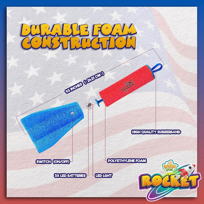 IPIDIPI TOYS Finger Rockets - Foam Rocket Launcher for Kids, Party Favors, High-Flying Air Rockets, Fun Gifts - view 4