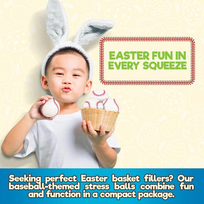 Baseballs Splat 'N' Stick Balls 3 Pack Sensory Toy - view 5