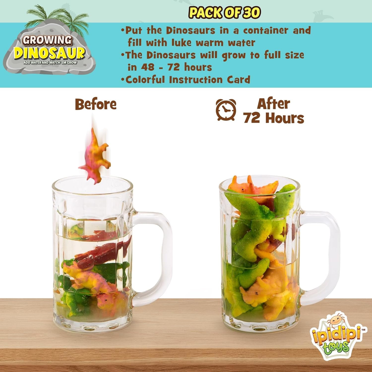 Water Growing Dinosaur Toys