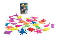 Water Growing Sea Creatures Animals - 32 Pack - Funky Toys