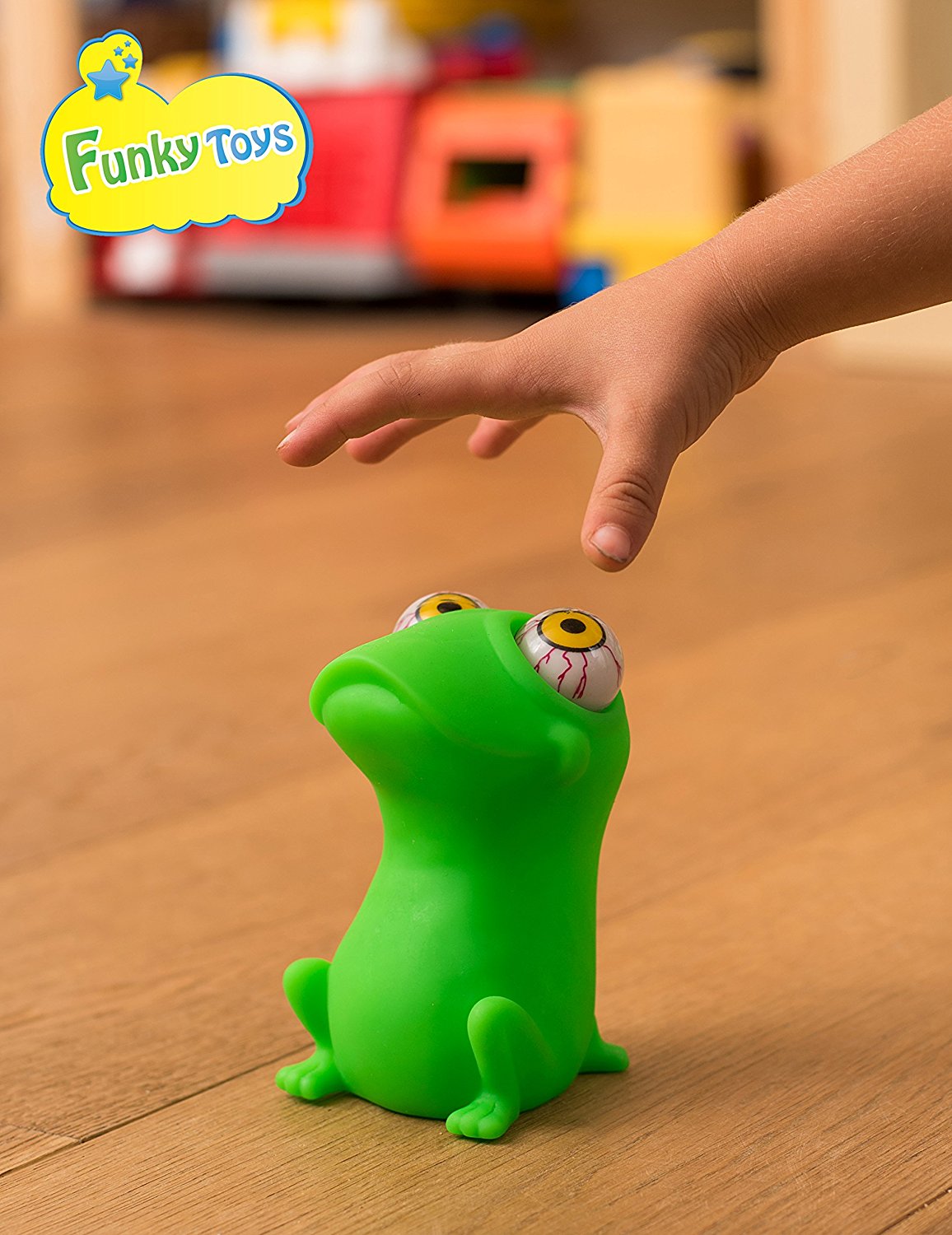 Squishy Eye Popping Frog - Funky Toys