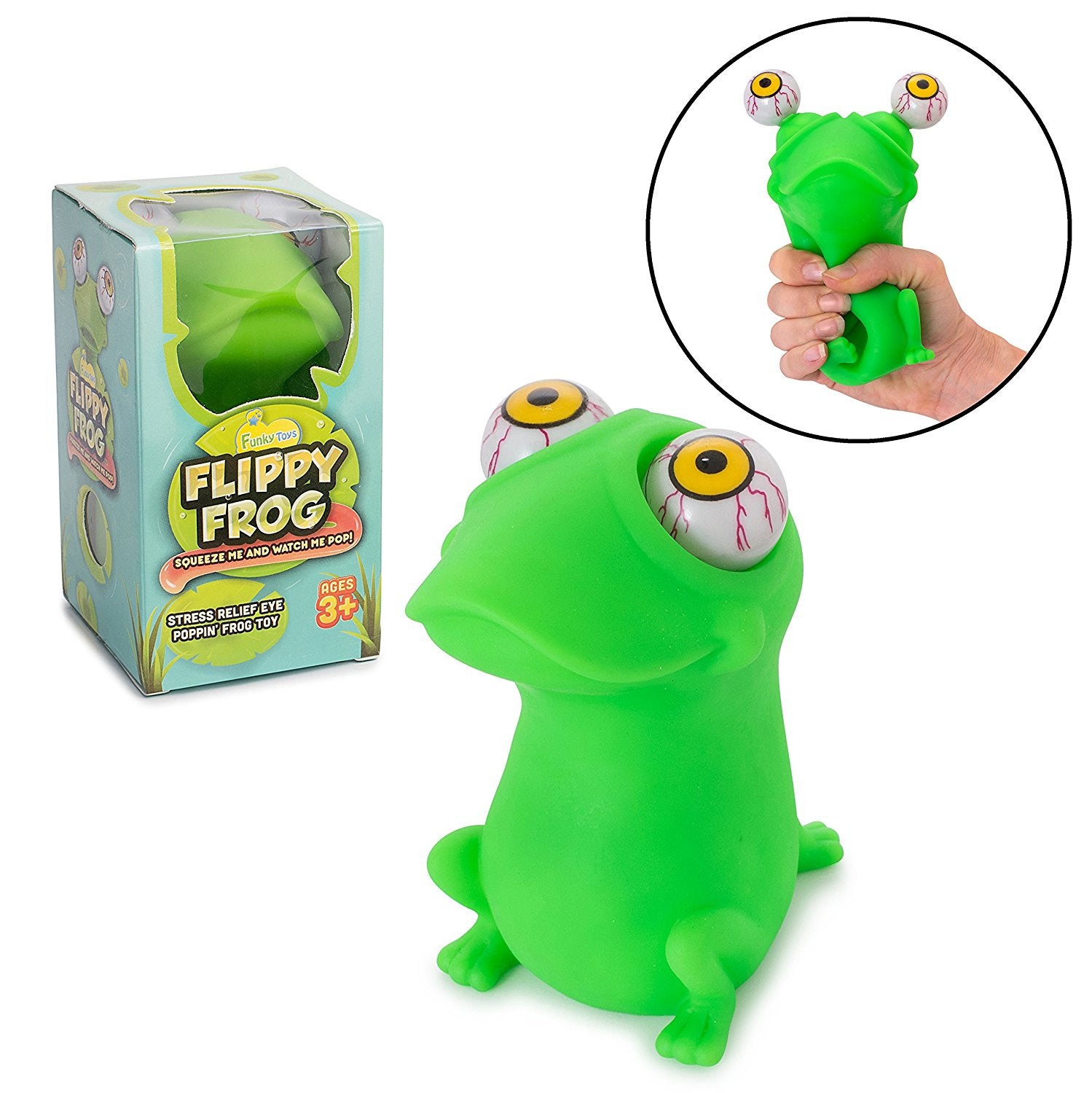 Squishy Eye Popping Frog