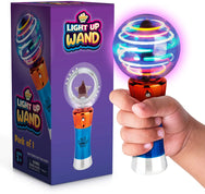 Spinning Light-Up Wand - Rotating LED Toy