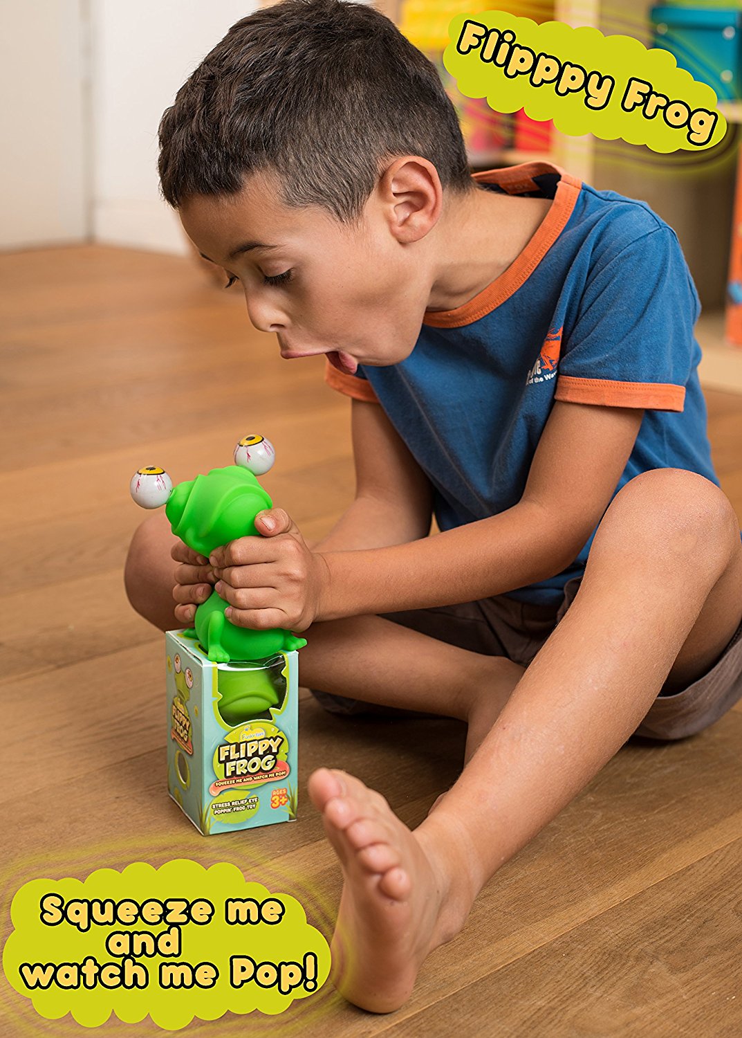  Frog Squishy Fidget Toys Stress Balls For Kids